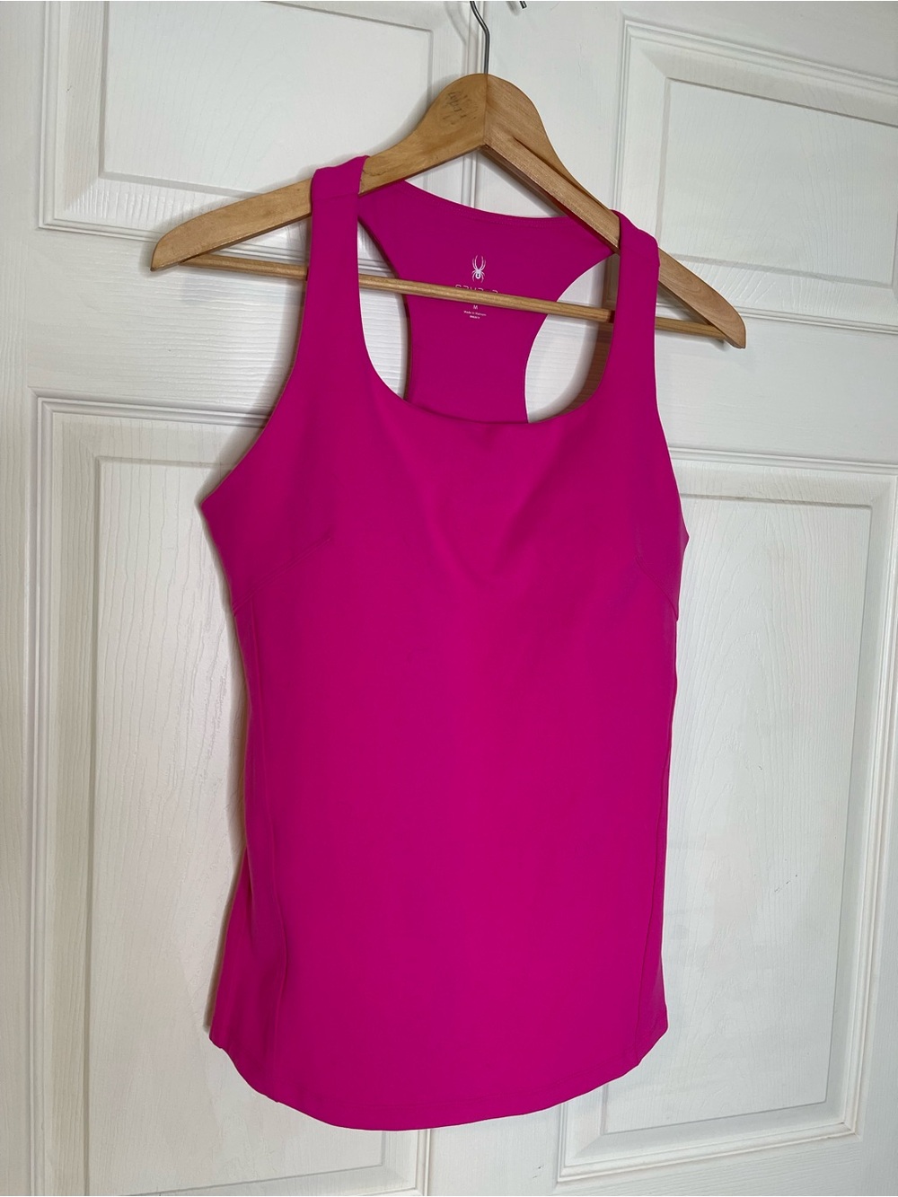 Spyder Women's Racerback Tank Top in Fuchsia Pink